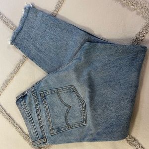 Levi Wedgie Button Fly Jeans